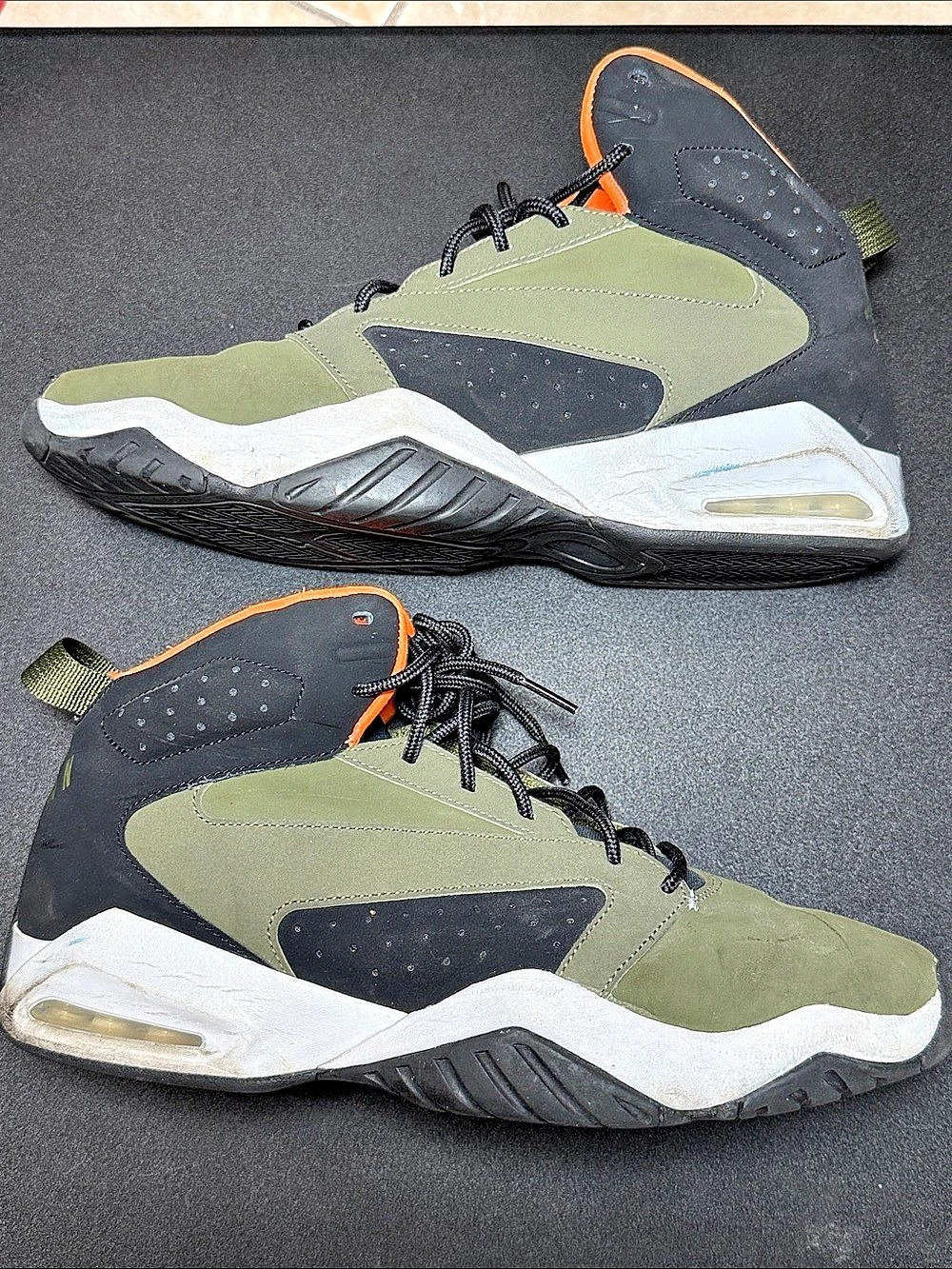 Jordan Mars 270 Men's Green & Black Sneakers US 11